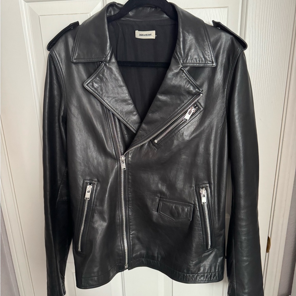 Zadig & Voltaire Black Leather Jacket